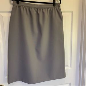Vintage Union Made Smith & Jones Gray Skirt Size 16